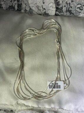 STERLING SILVER 100" ITALIAN MADE CHAIN